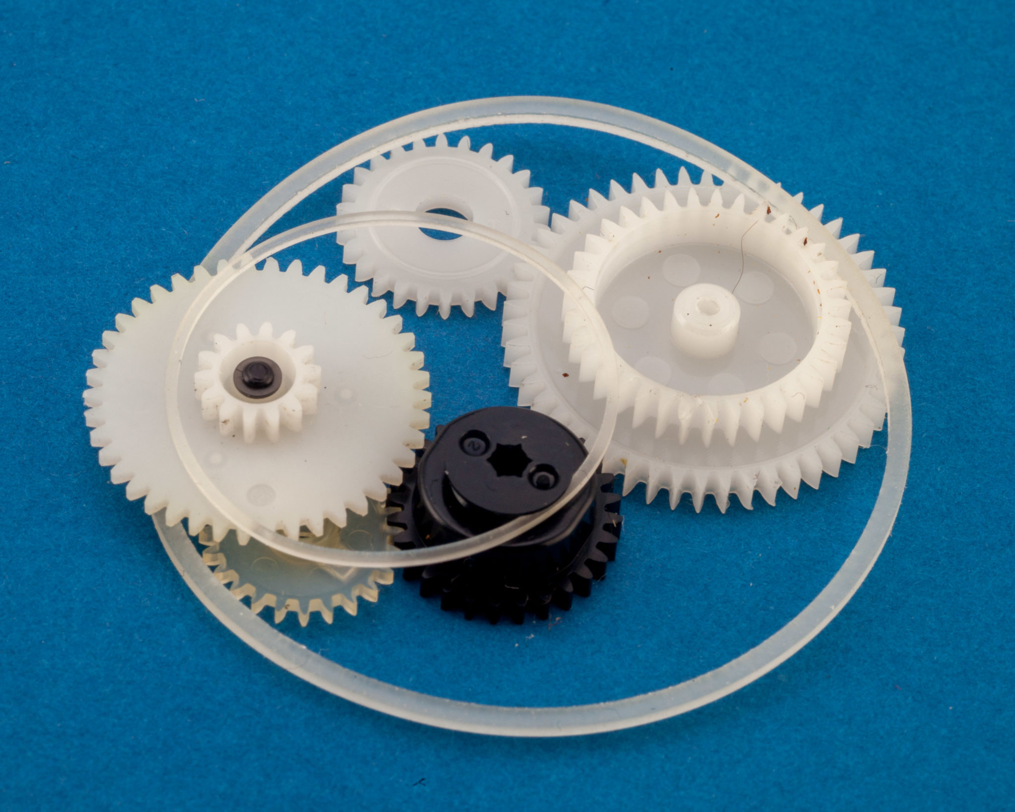 Set of 2 belts for Panasonic RQSX50 Cassette Player belts turntable